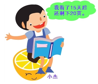 小杰看一本320页的故事书,根据下图,小杰平均每天看